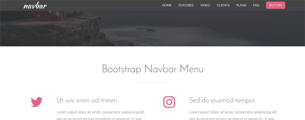 bootstrap-navbar-menu-templates