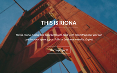 Riona - One Page Business Theme