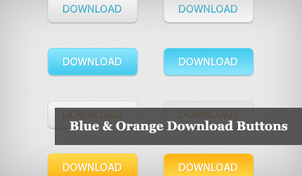 Blue and Orange Download Buttons