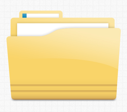 Glossy Folder Icon