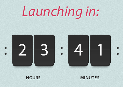 Remaining Time Counter, CSS3 + jQuery
