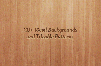 20+ Wood Backgrounds and Tileable Patterns