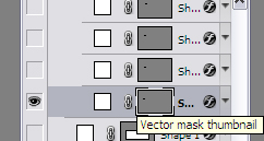 Contact Form: Step3, Vector Mask Thumbnail