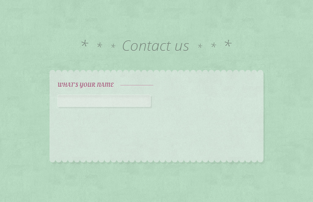 Contact Form: Step4, Result 3