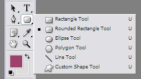 Contact Form: Step4, Rounded Rectangle Tool