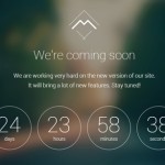 Premium Template Mira – Bootstrap Coming Soon Landing Page