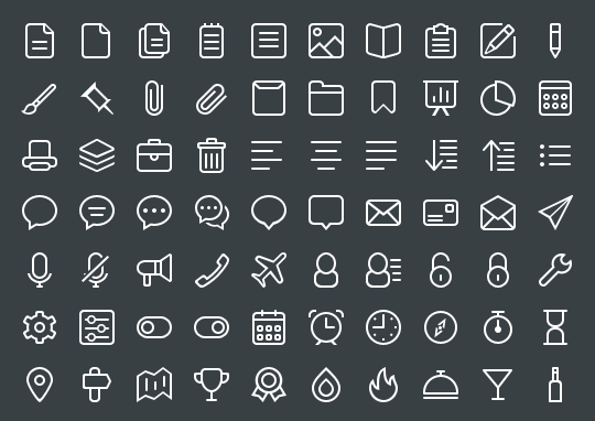 440 Free Vector Icons - PSD EPS SKETCH