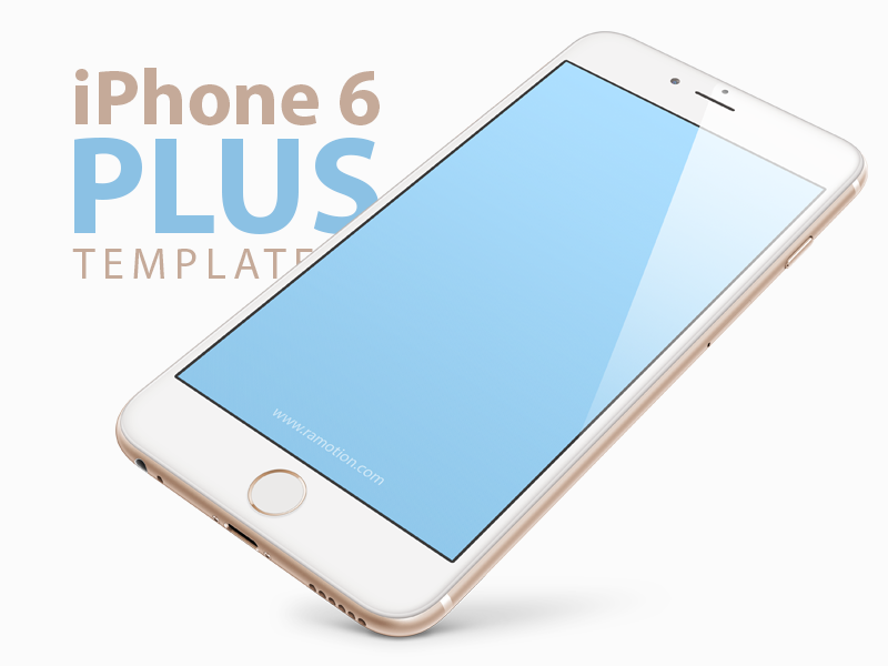 Free iPhone 6 PLUS, 5.5-inch Mockups PSD