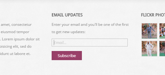 Andia v2 - Email Subscription Form