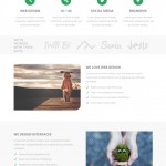 Free Template Lancar – Bootstrap One-Page Agency/Portfolio Template