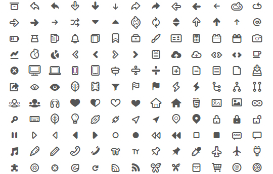 Typicons - Bootstrap Font Icons