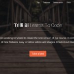 Premium Template Trilli Bi – Bootstrap Fullscreen Landing Page