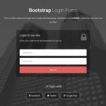 Bootstrap Login Forms: 3 Free Responsive Templates