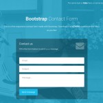 Bootstrap Contact Forms: 2 Free Responsive Templates