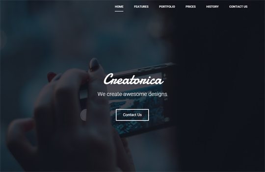 Creatorica - Premium Landing Page