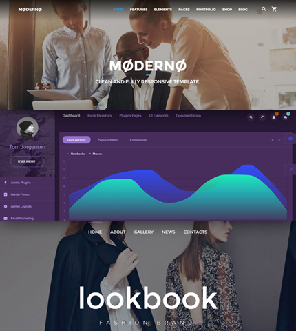 20 Beautiful Premium Bootstrap Themes for Business