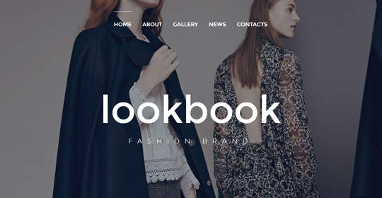 Lookbook - Fashion Bootstrap Template