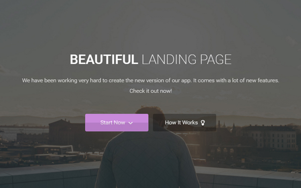Marco Bootstrap Template - Layout 16