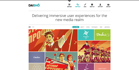 Daisho - Flexible WordPress Portfolio Theme