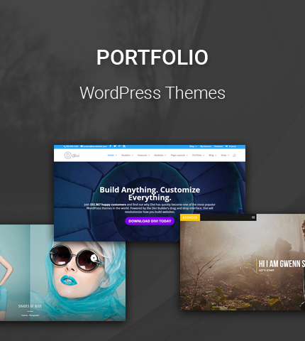 WordPress Themes for your Online Portfolio