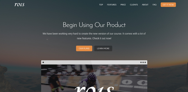 rois bootstrap landing pages 17