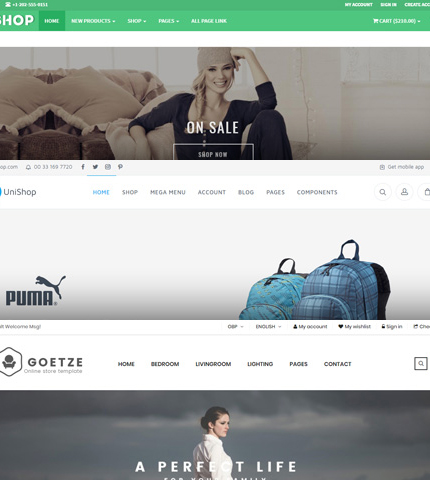 Bootstrap ECommerce Templates