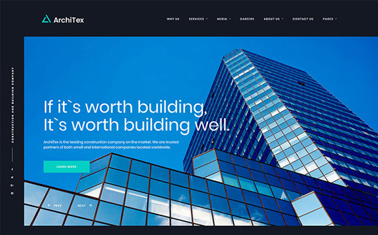 Construction Company HTML Responsive Template