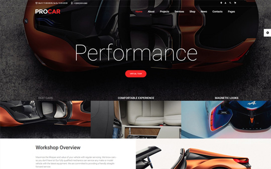 ProCar - Car Parts Multipage Bootstrap Template