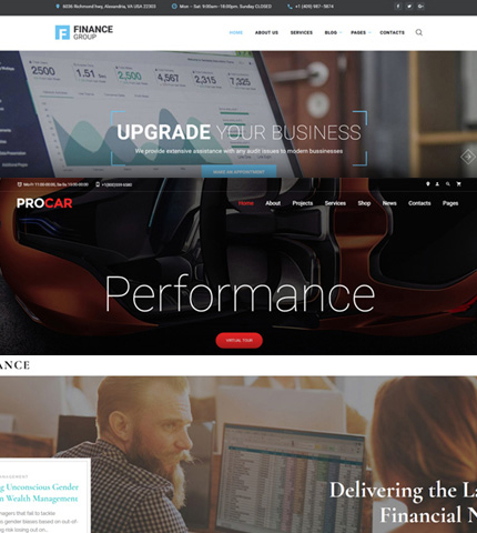 15 Modern Bootstrap Templates for Business Websites
