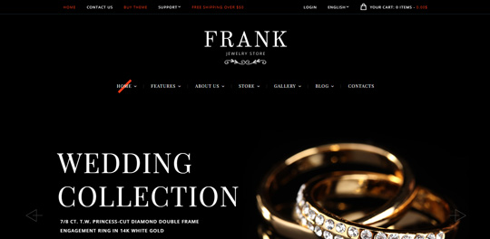 Jewelry & Watches Online Store WordPress Theme