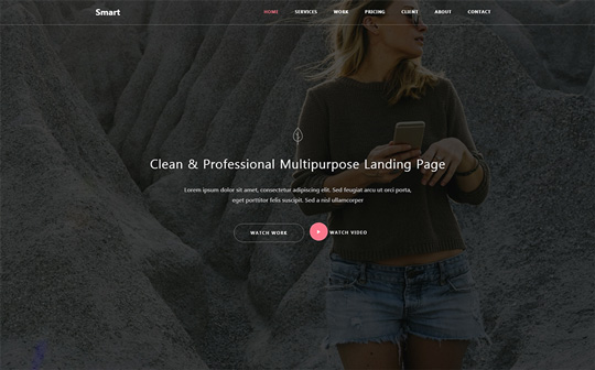 Smart - Responsive Bootstrap 4 HTML5 Template