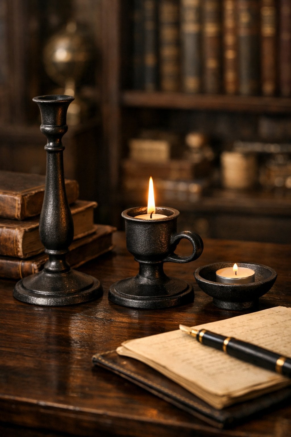 Dark Academia Office Decor Idea 4