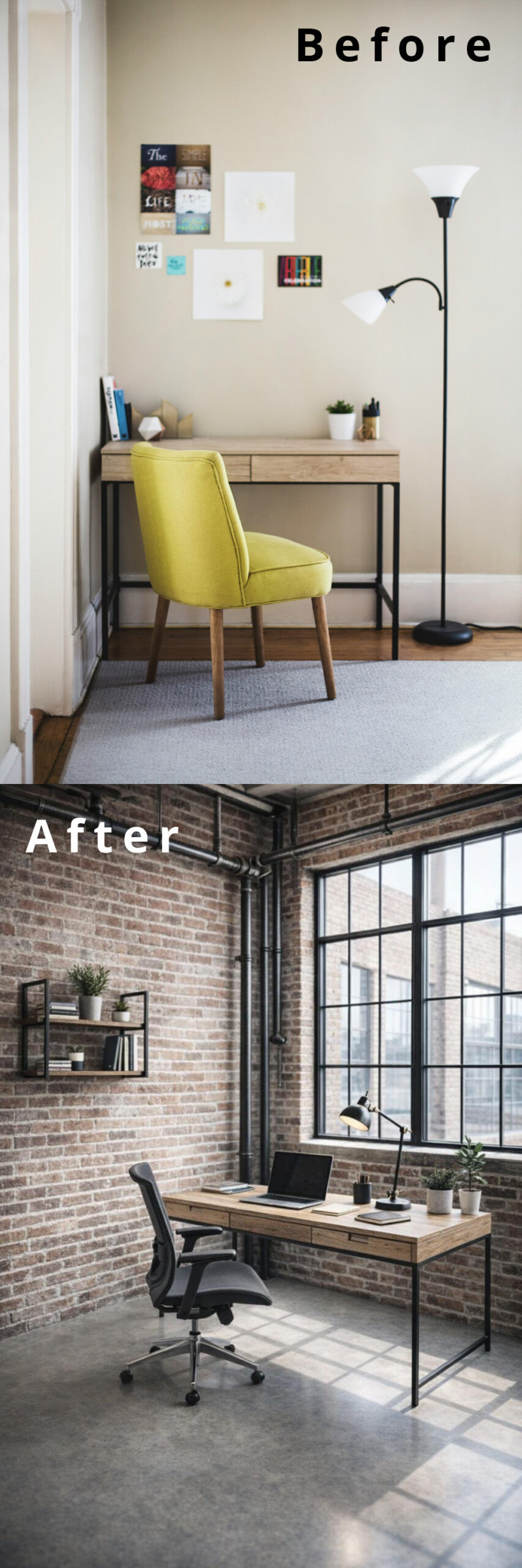 6 Small Home Office Warm Scandinavian to Industrial Urban