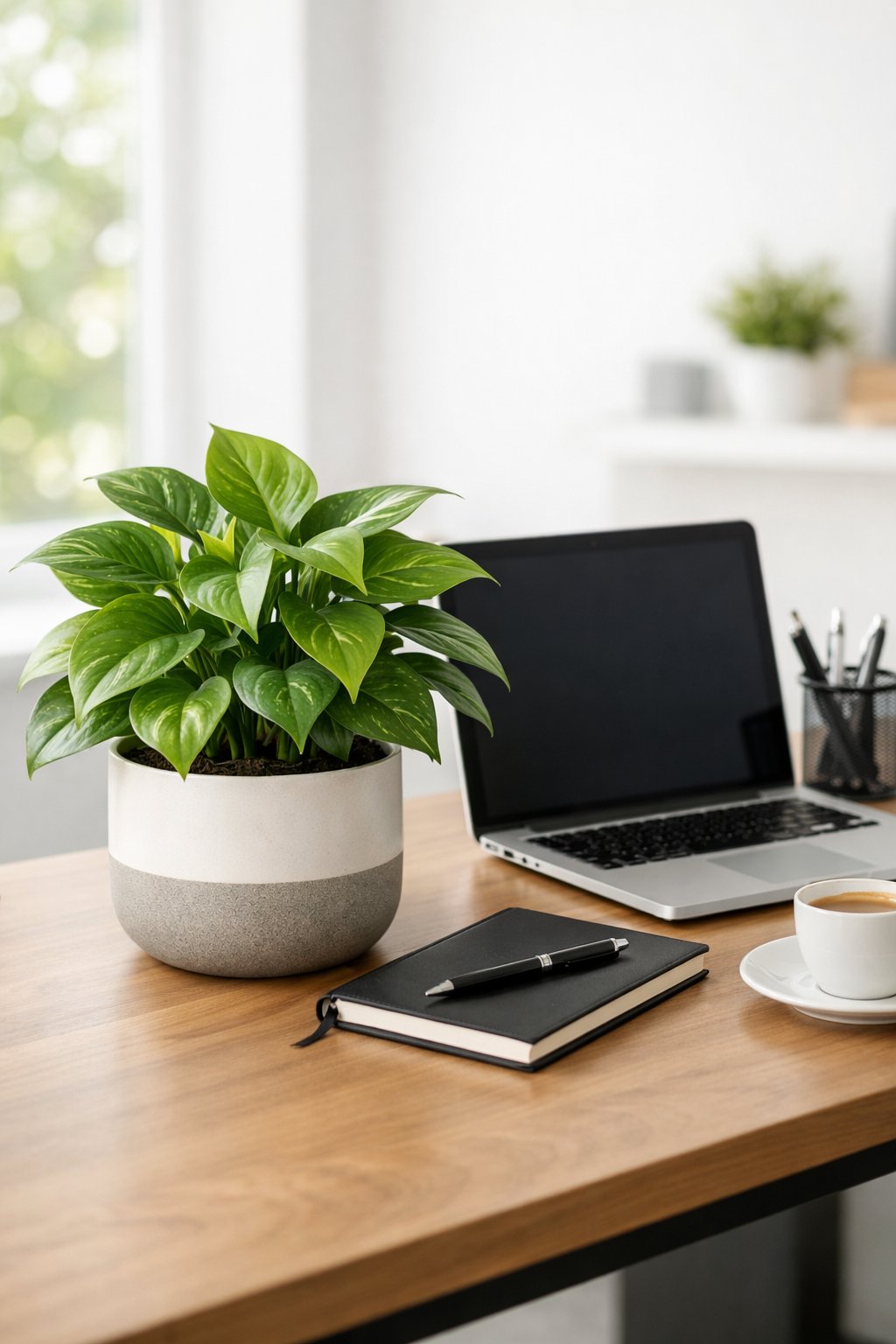 Desk Decor Idea with Plants 4
