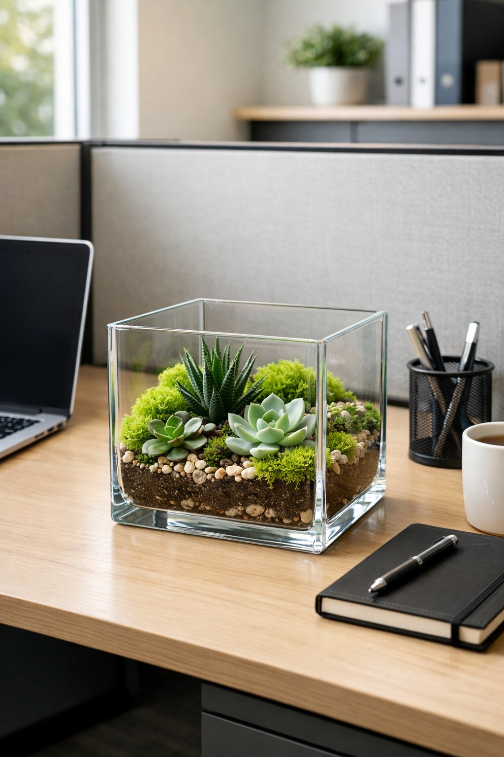 Desk Decor Idea with Plants 5
