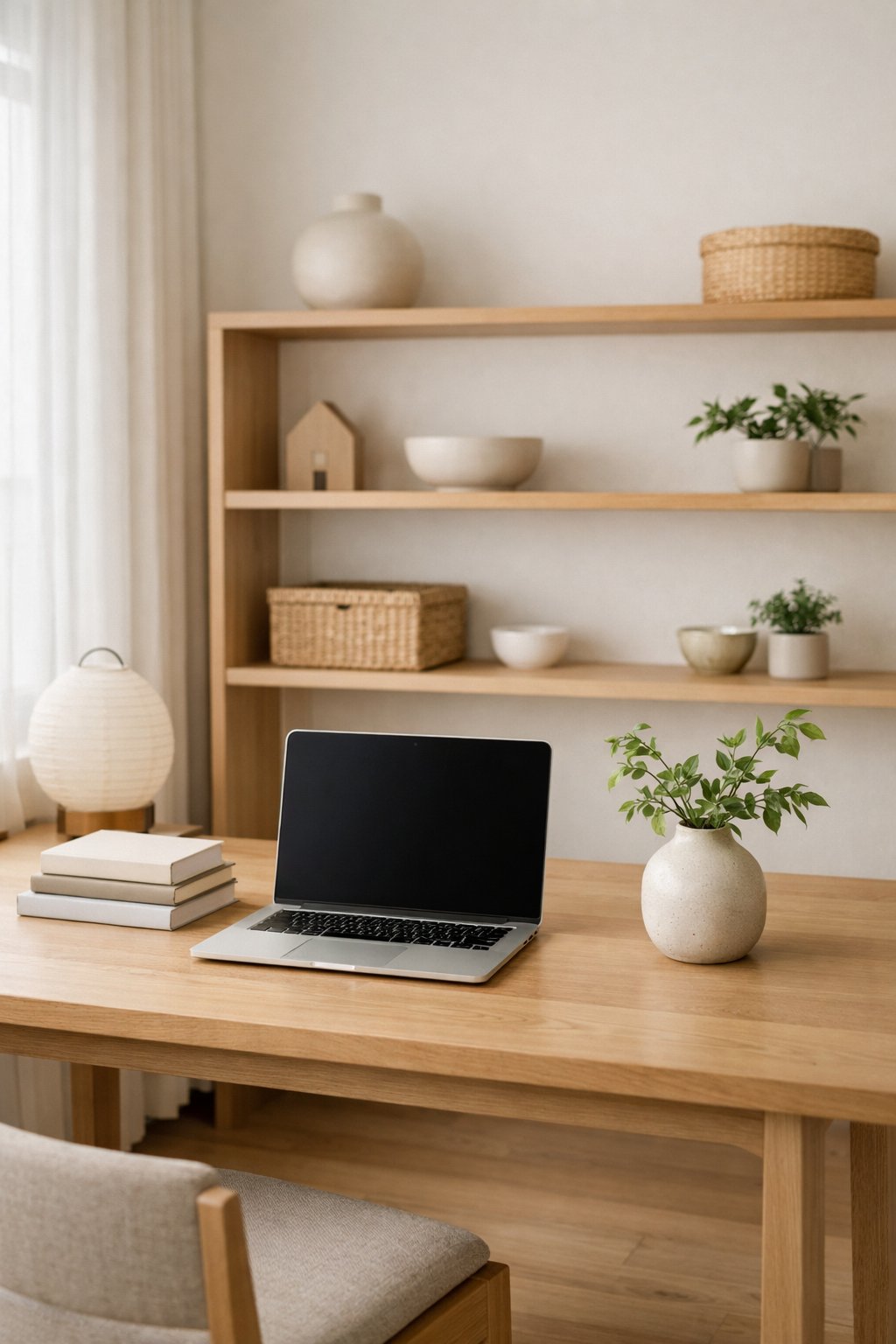 Japandi Home Office Decor Ideas article