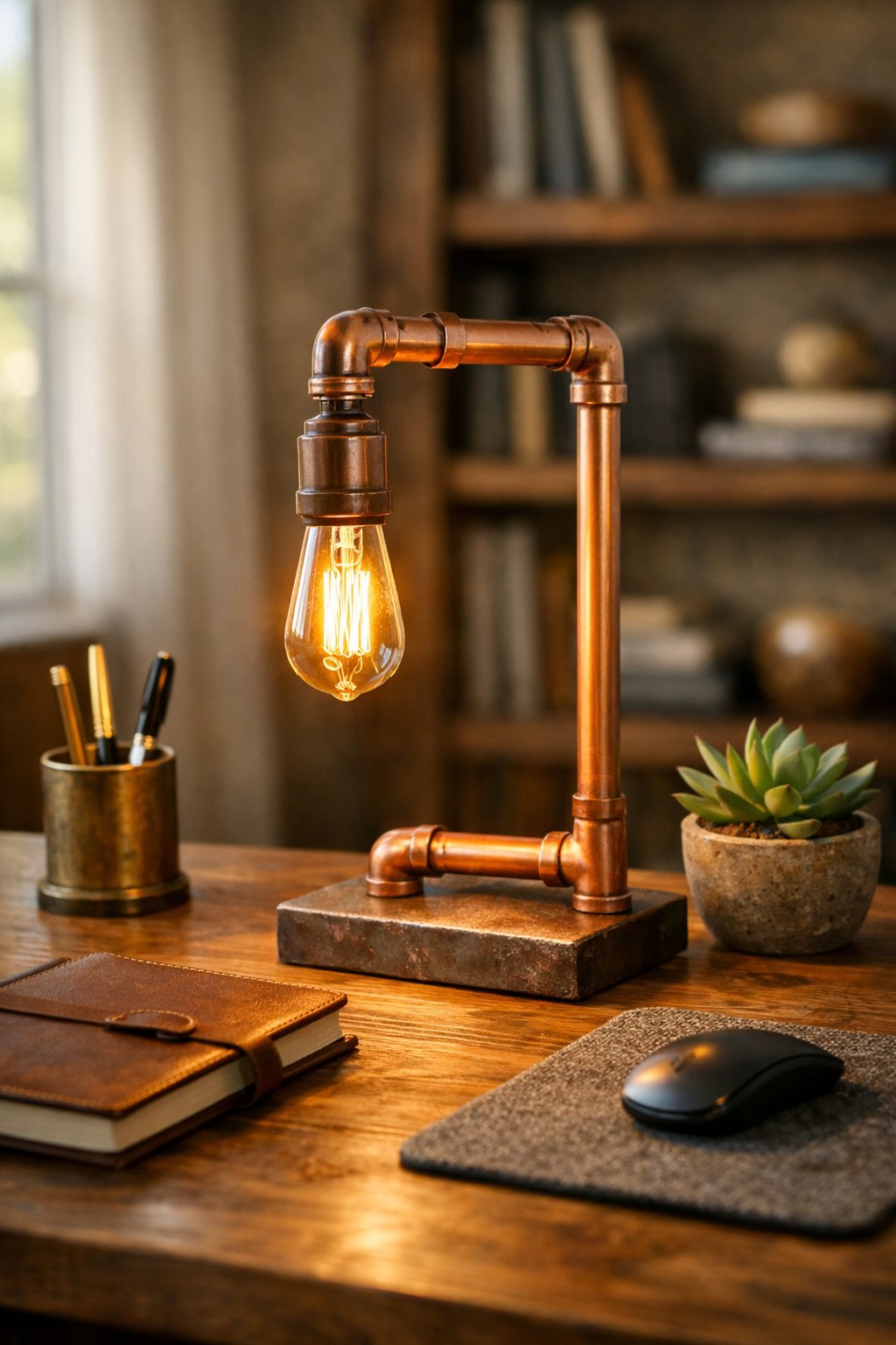 Rustic Office Decor Idea 10