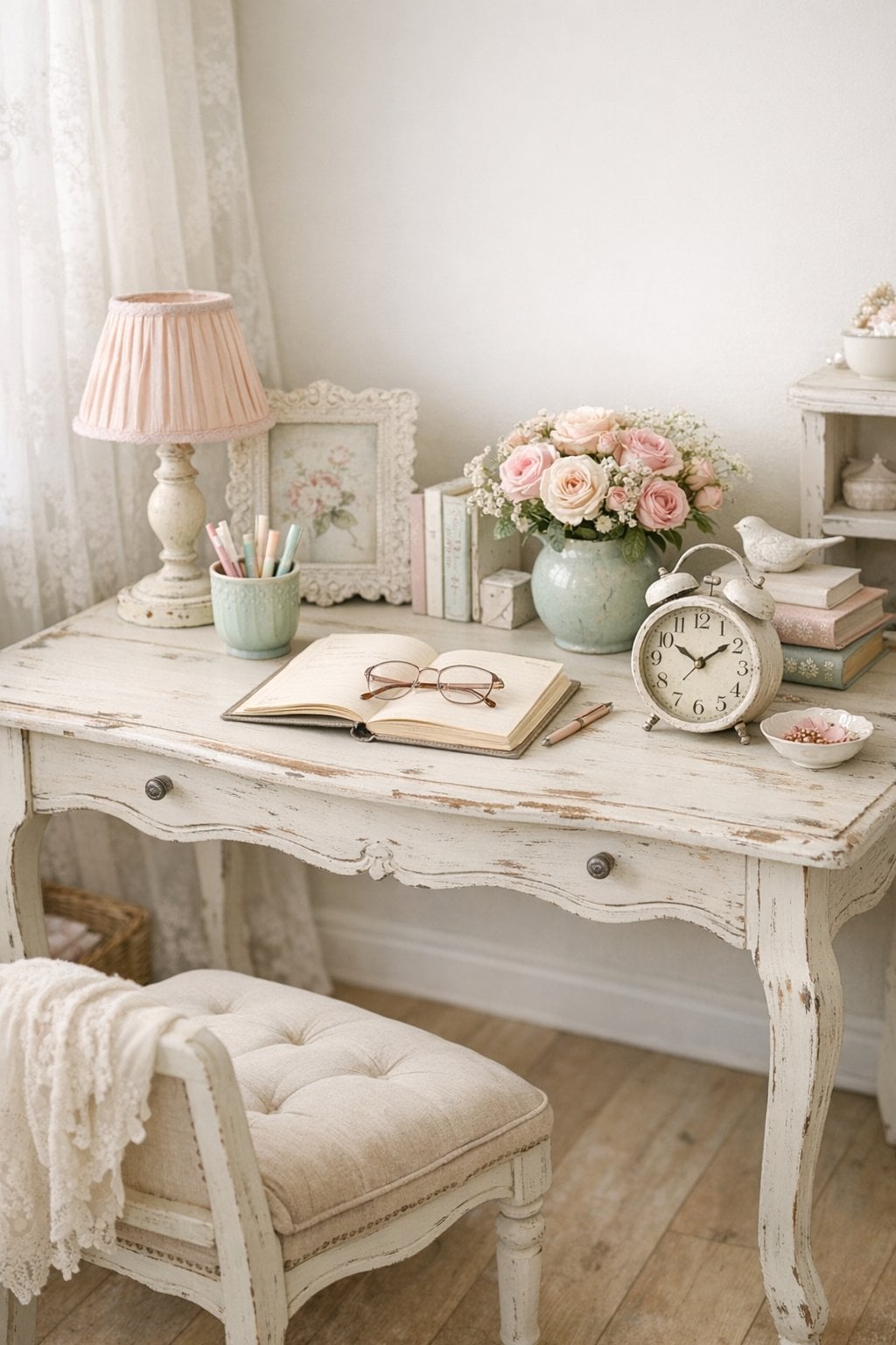 Let’s Create a Shabby Chic Home Office with these 10+ Decoration Ideas ...