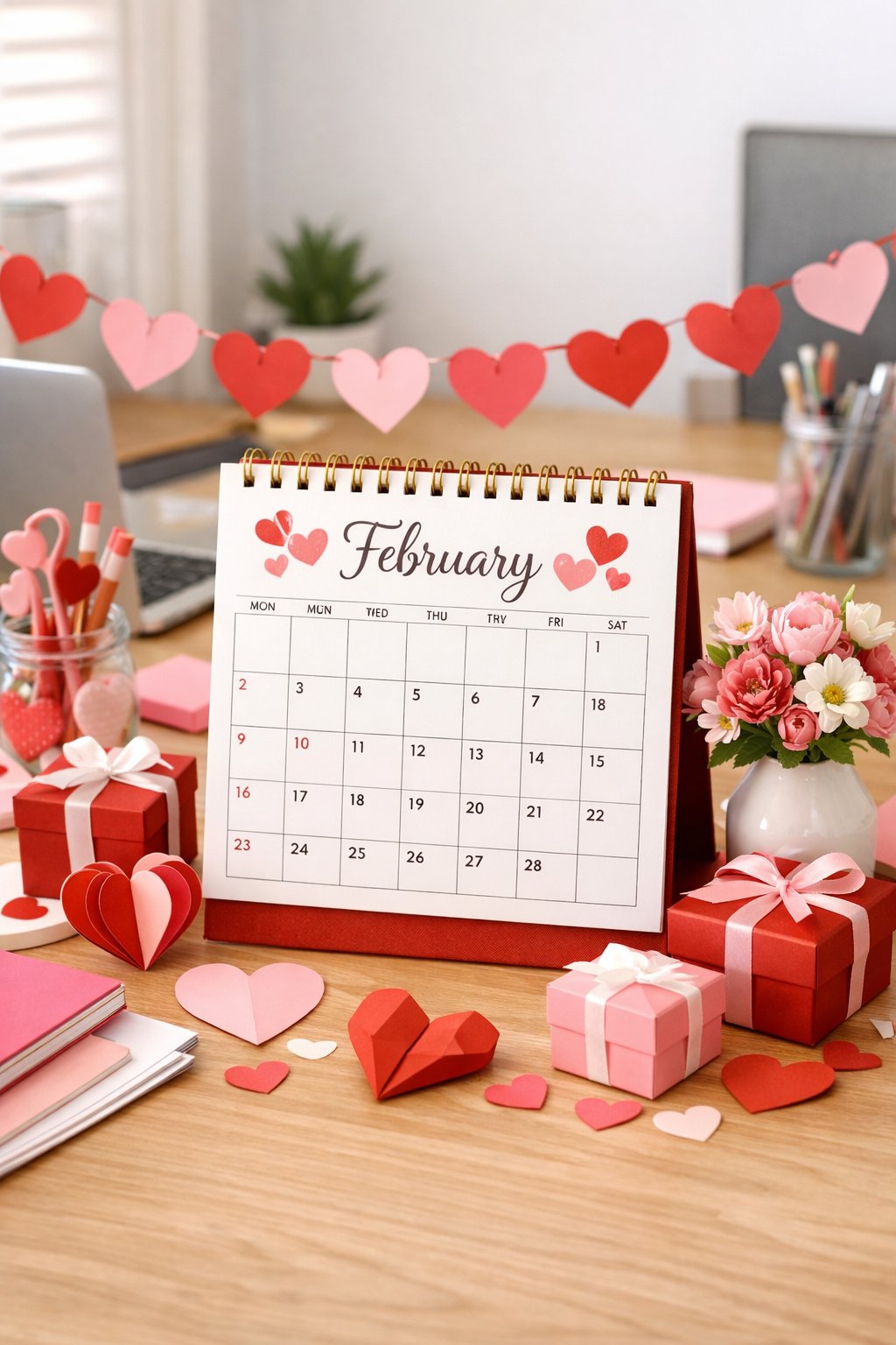 Valentine Day Craft Idea for Office 1