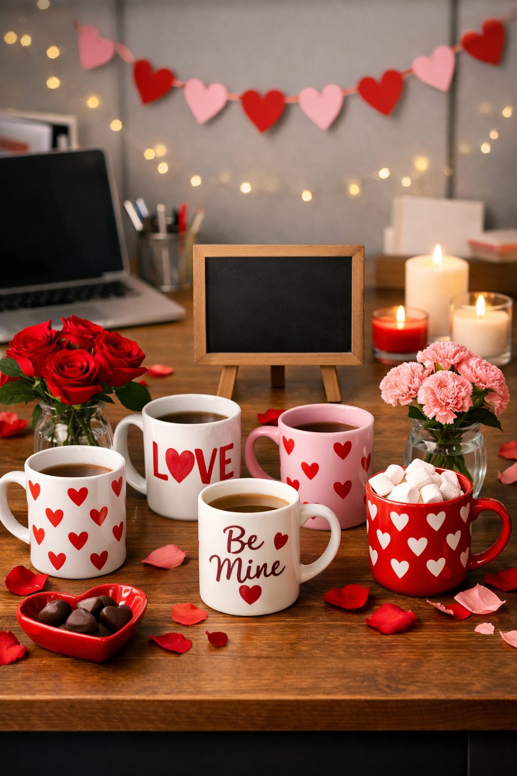 Valentine Day Office Decor Idea 11