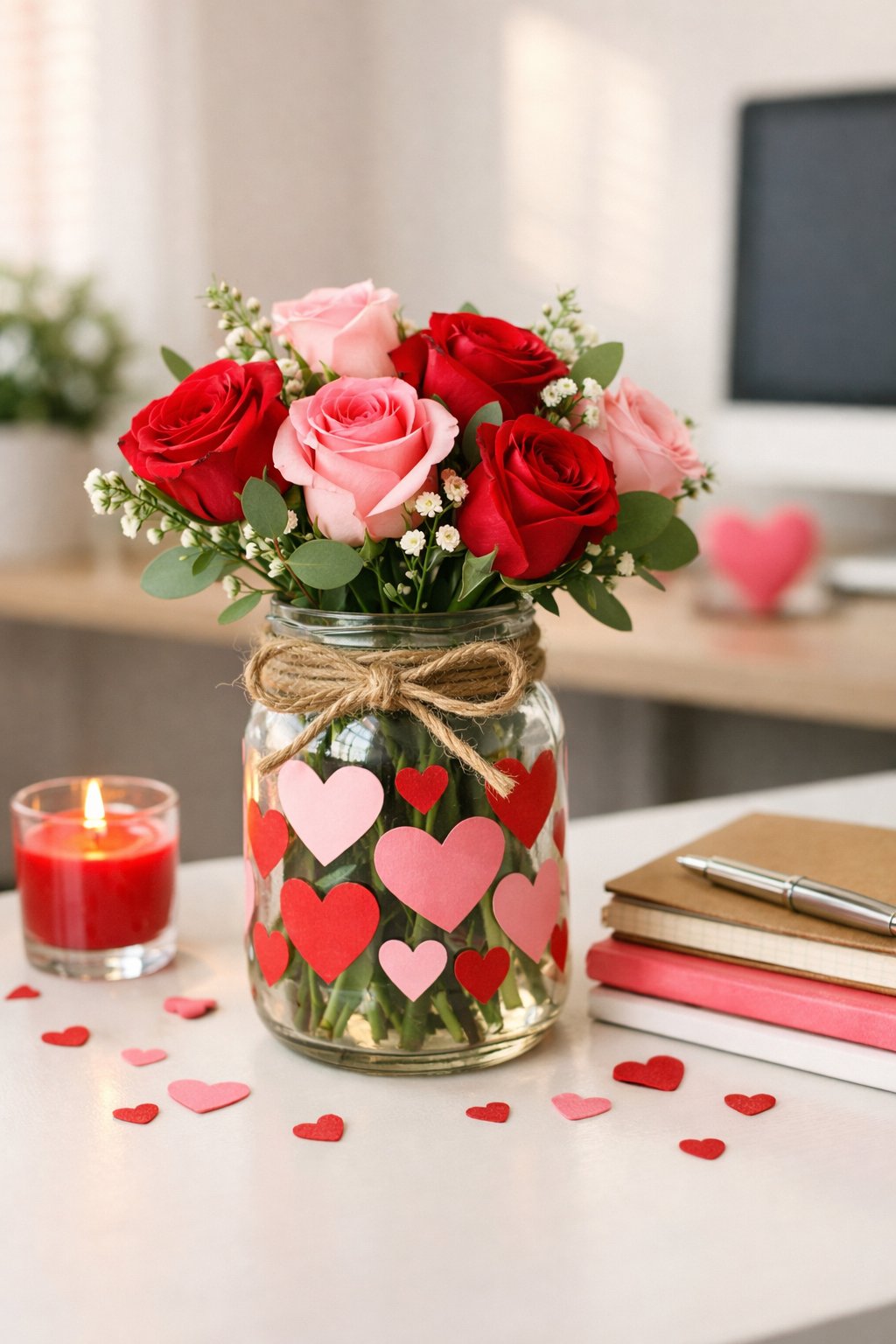 Valentine Day Office Decor Idea 2