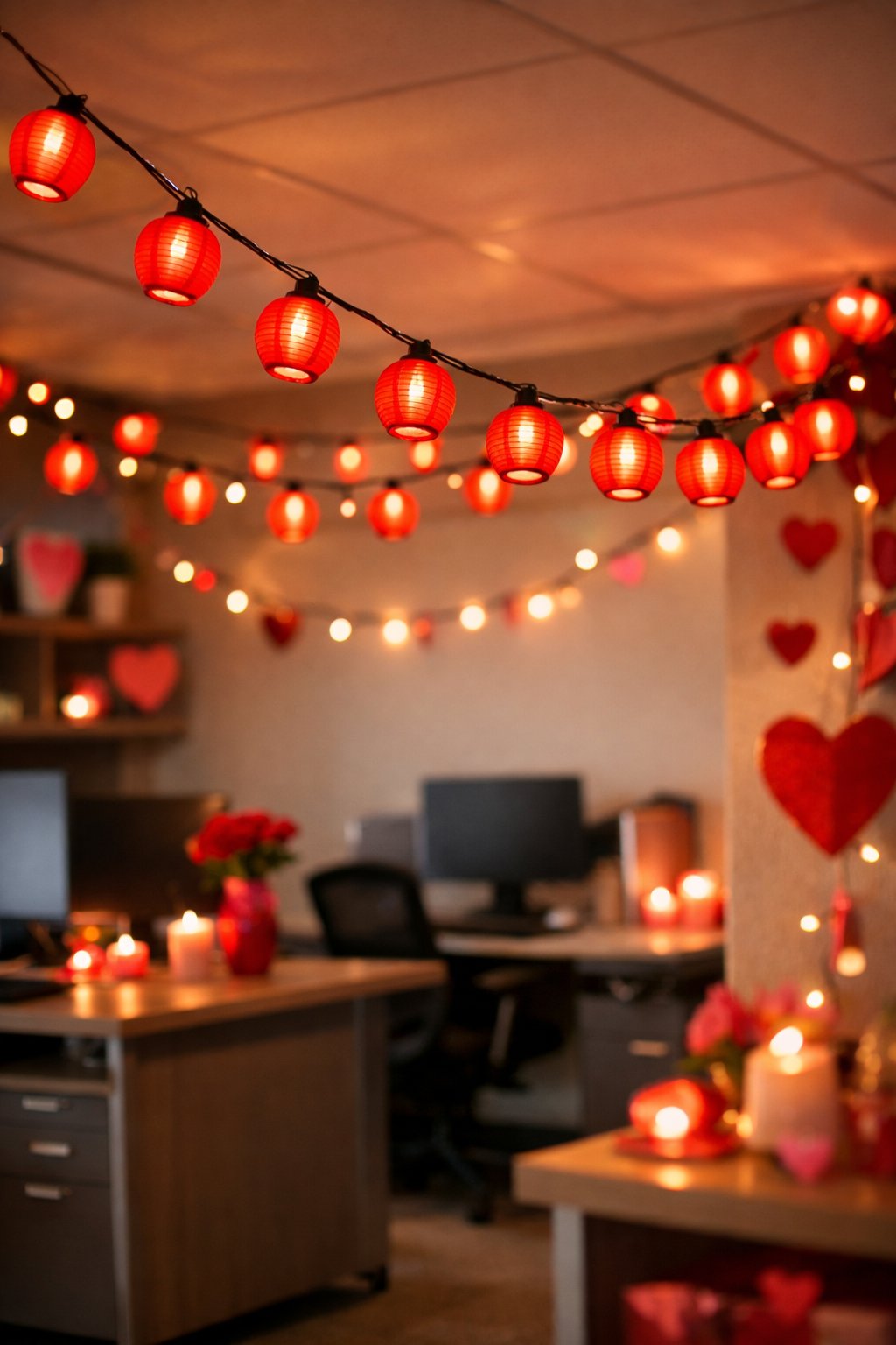 Valentine Day Office Decor Idea 9