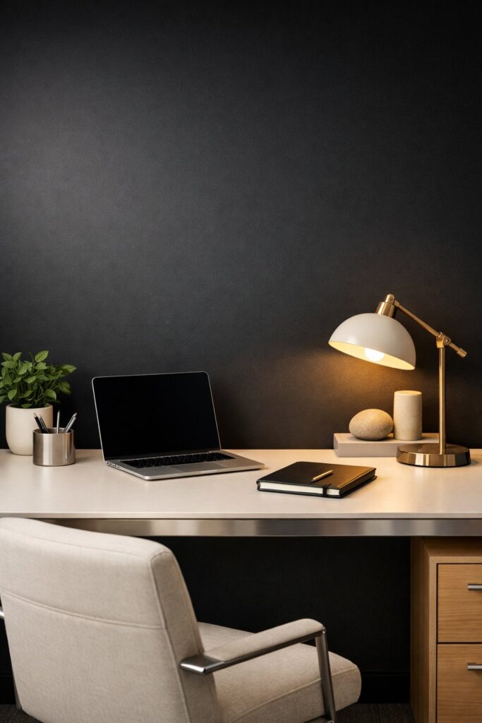 Texture, Tone, and Mood: Rethinking the Office Accent Wall (15 Ideas ...