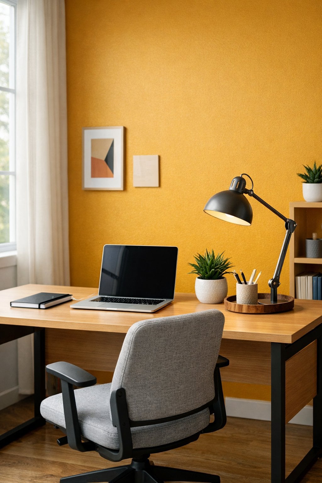 Texture, Tone, and Mood: Rethinking the Office Accent Wall (15 Ideas ...