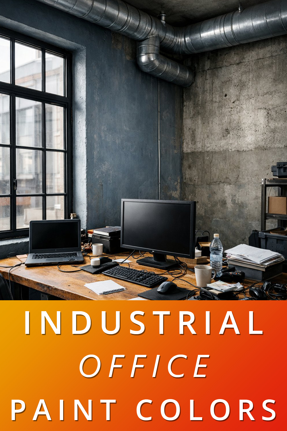 Best Industrial Office Paint Colors pin 3