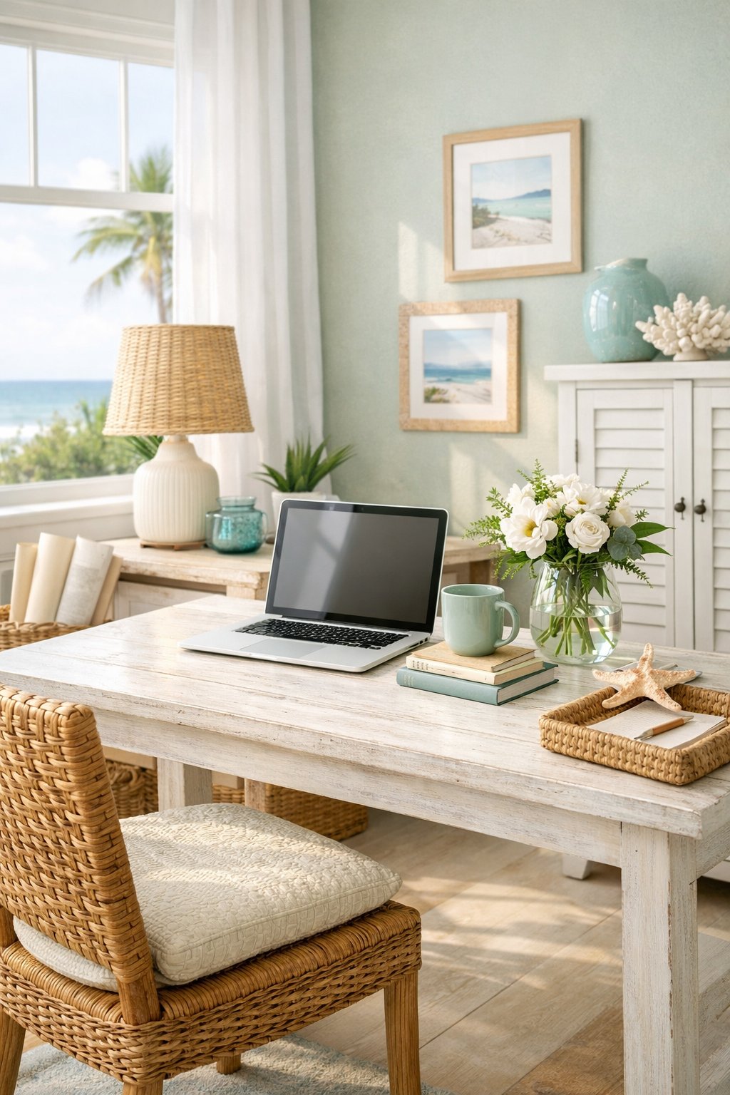 Blue and Green Coastal Office