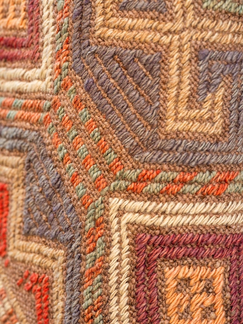 Braided Wool Rug cottagecore living room