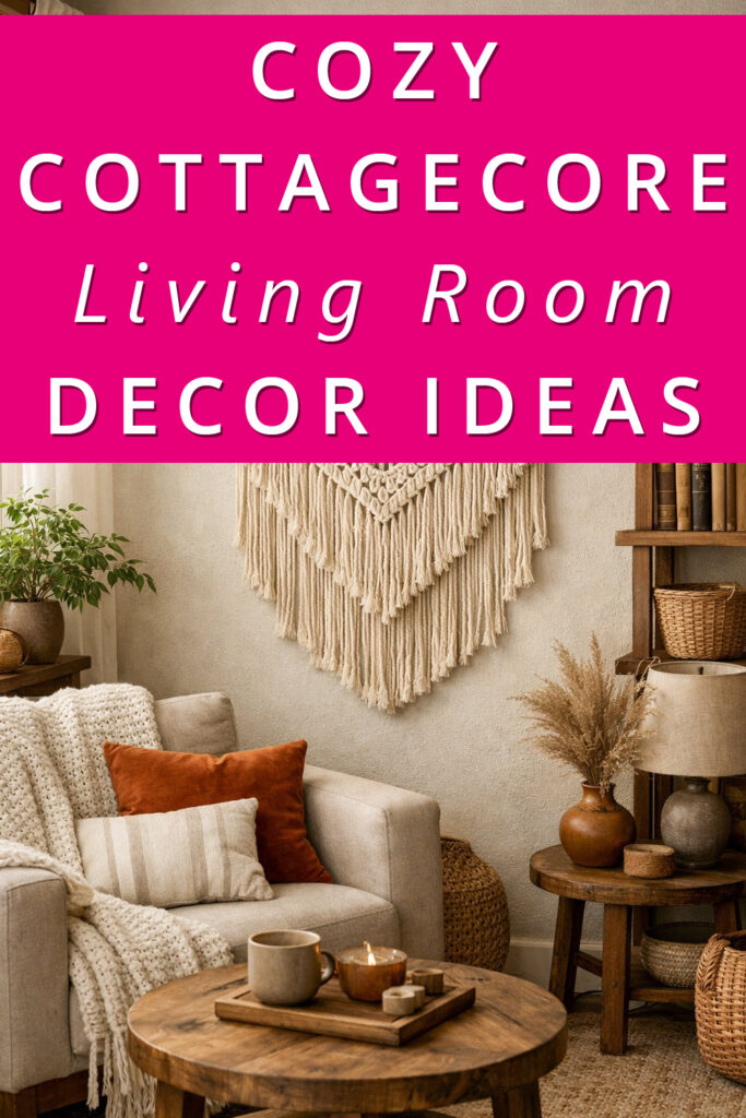 How To Create a Cozy Cottagecore Living Room: 12 Decor Ideas | AZMIND