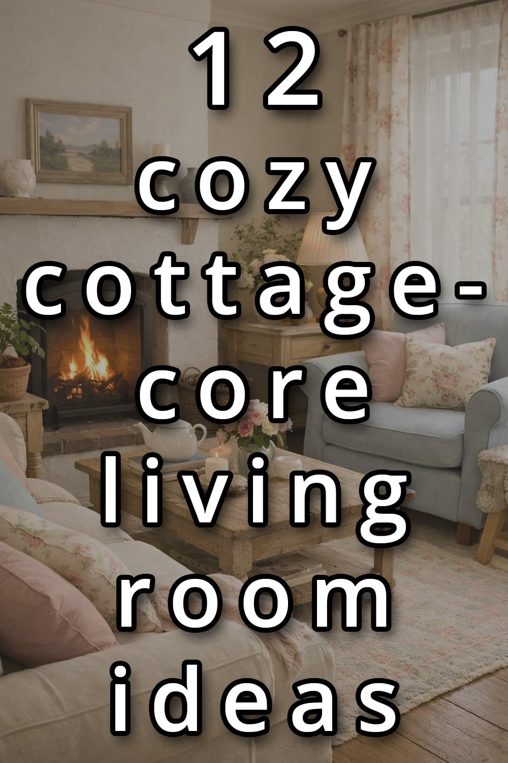 How To Create a Cozy Cottagecore Living Room: 12 Decor Ideas | AZMIND