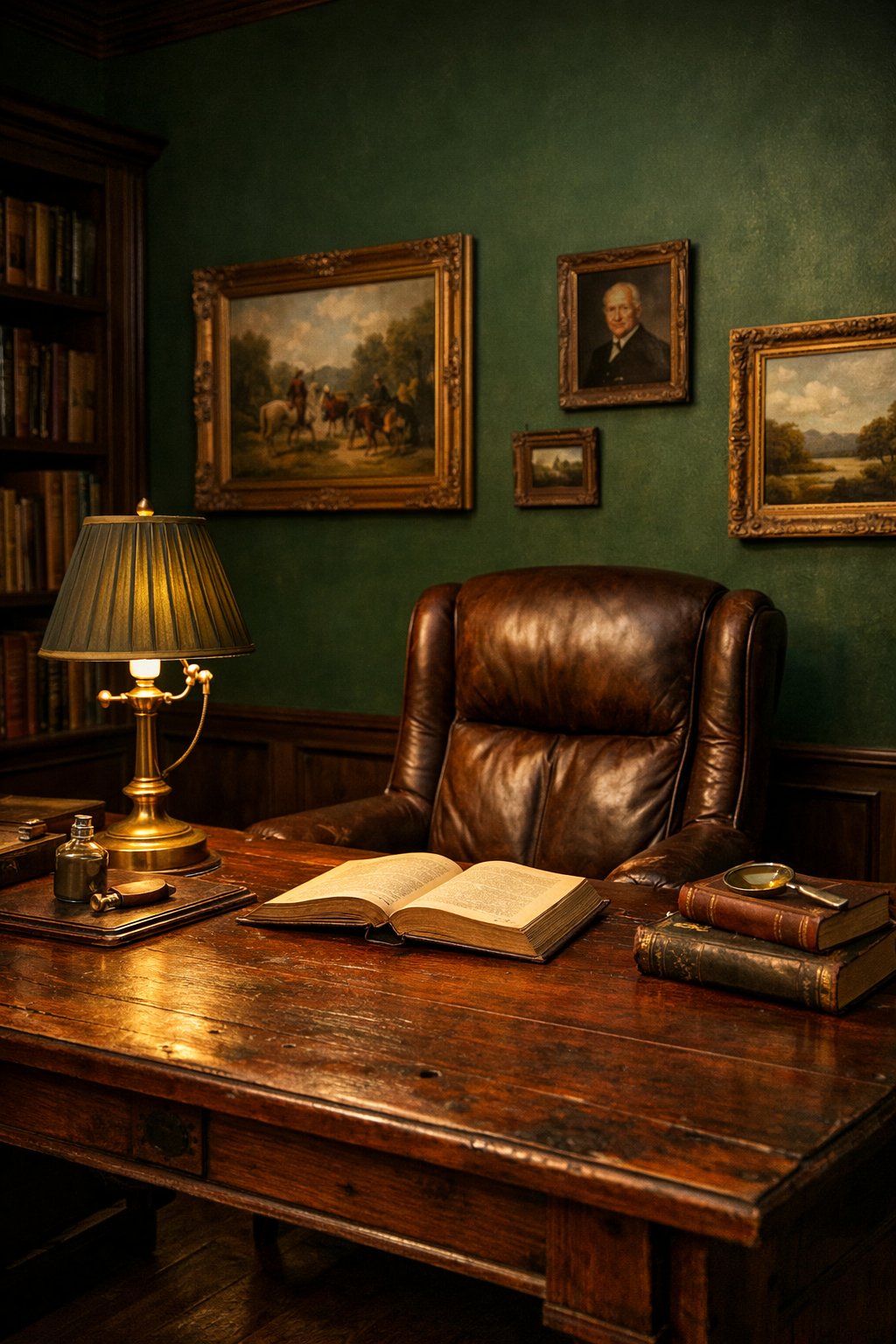 Hunter Green Study Space